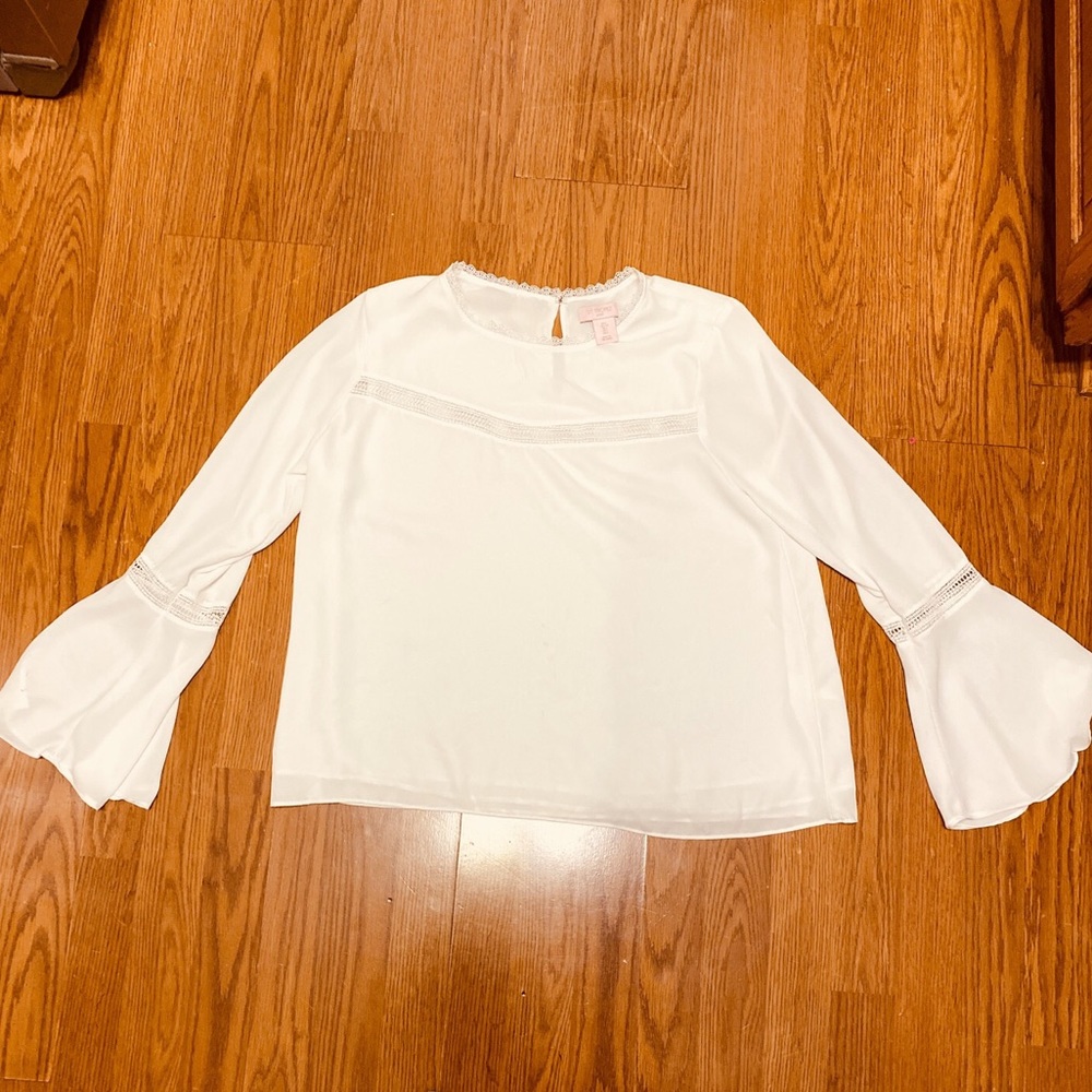 White Dressy Blouse